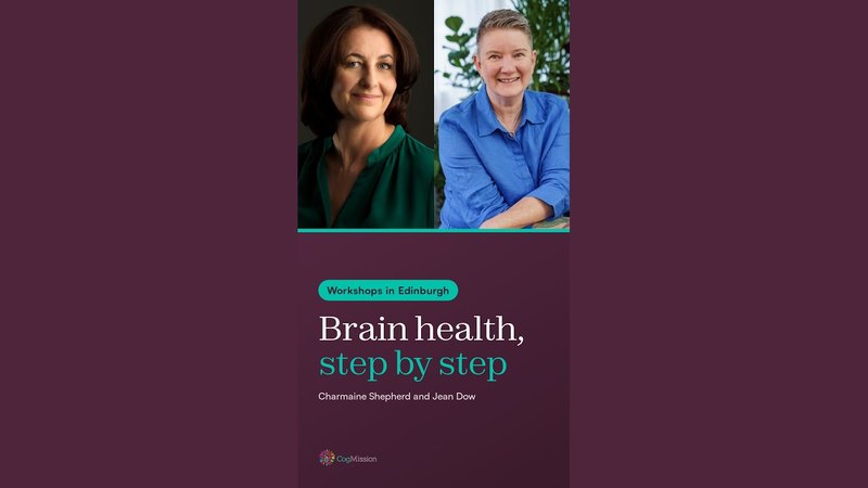 CogMission Short tile: Brain health, step by step, with Charmaine Shepherd and Jean Dow